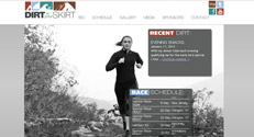 Website and Logo Design for Dirt In Your Skirt